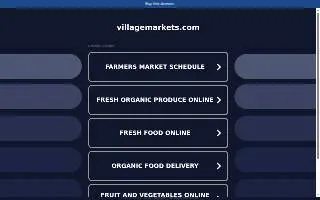Village Green Nursery and Landscape website