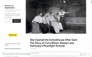 Appalachia Mission of Hope website