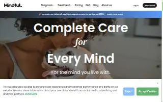Mindful Path Counseling website