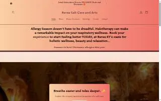 Salt Vibes Holistic Wellness website