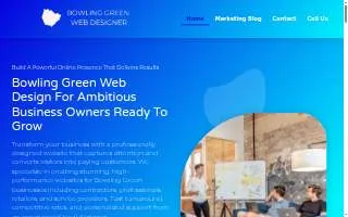 Bowling Green Web Designer website