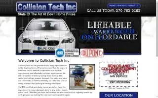 Collision Tech. INC. website