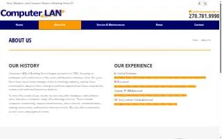Computer Lan website