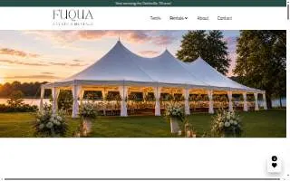 Fuqua Events & Rentals website