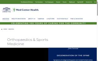 Med Center Health Orthopaedics & Sports Medicine