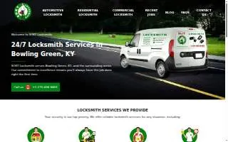 SOKY Locksmith LLC website