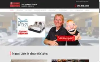 Trent Bedding Co website