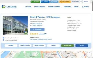 Heart & Vascular - Covington - St. Elizabeth Healthcare website