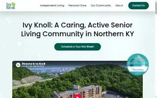 Ivy Knoll Senior Living Community of Covington website