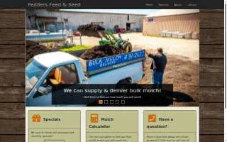 J H Fedders Feed Co website