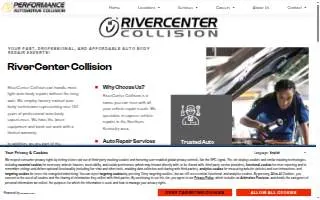 RiverCenter Collision website