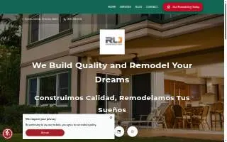 Rljconstruction&remodeling LLC website