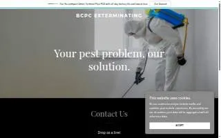 BCPC Exterminating Inc. of Elizabethtown website