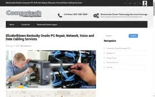 Computech Technology Services website