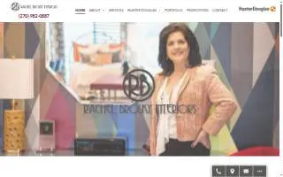 Rachel Brosky interiors of Elizabethtown website