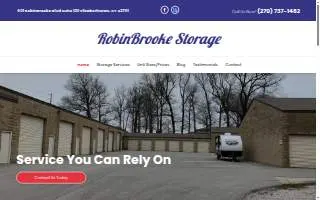 RobinBrooke Storage website