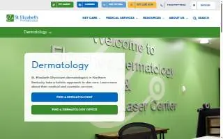 Dermatology - Florence Turfway - St. Elizabeth Physicians website