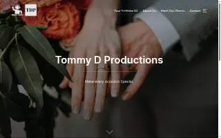 Tommy D Productions DJ and Lighting Service of Erlanger website