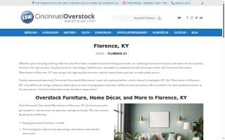 Cincinnati Overstock Warehouse of Florence