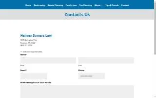 Helmer & Somers Law of Florence website