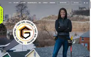 That Girl Roofing website