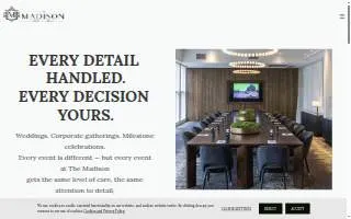 The Madison Event Center website