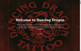 Dancing Dragon Tattoo Studio website