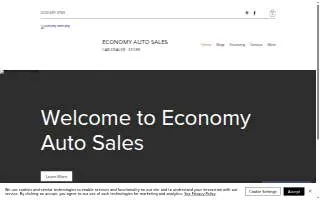Economy Auto Sales website