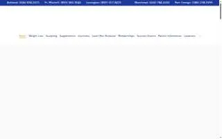 Horizon Weight Loss of Winchester website