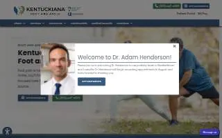Kentuckiana Foot and Ankle: formerly Kentucky/Indiana Foot and Ankle Specialists of Fort Thomas website