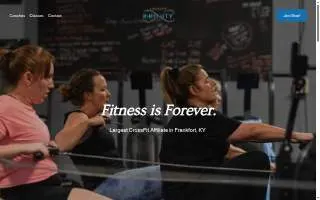 Crossfit Infinity website