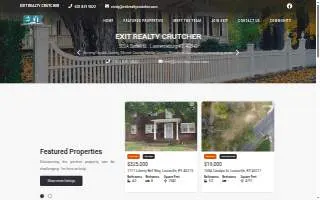 Exit Realty Crutcher website