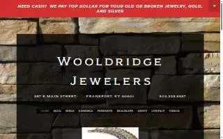 Wooldridge Jewelers website