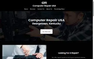 Computer Repair USA website