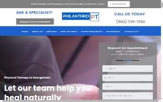 PhilanthroPT of Georgetown website