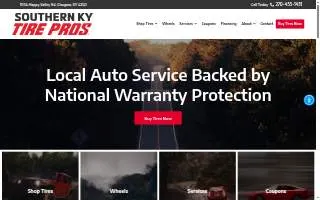 Southern Ky Tire Pros website