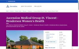 Ascension Medical Group St. Vincent - Henderson Women's Health