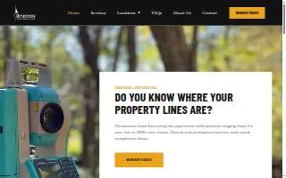 Henderson Land Surveying LLC website