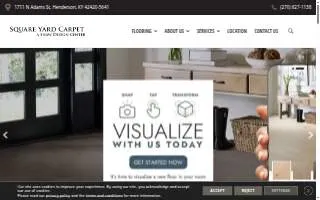 Square Yard Carpet website