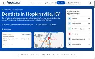Aspen Dental - Hopkinsville website