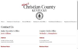 Christian County Clerk