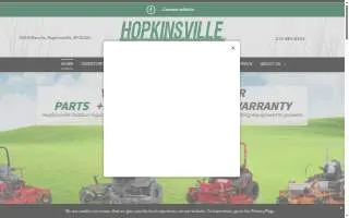 Hopkinsville Outdoor Equipment website