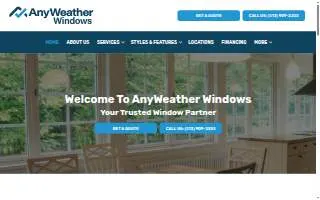 AnyWeather Windows of Fort Thomas website