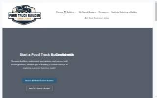 Food Truck Builder Directory