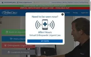 OrthoCincy - Florence website