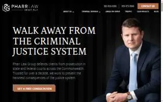 Pharr Law Group of Independence website
