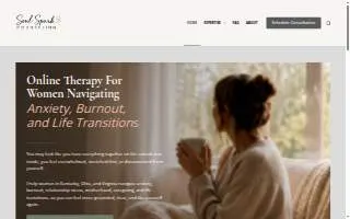 Soul Spark Counseling website