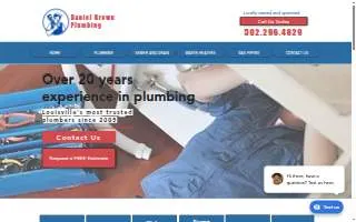 Daniel Brown Plumbing website