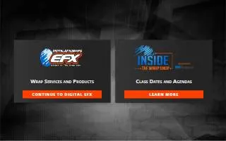 Digital EFX Wraps website