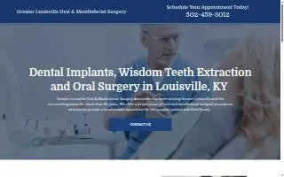 Greater Louisville Oral & Maxillofacial Surgery Associates website
